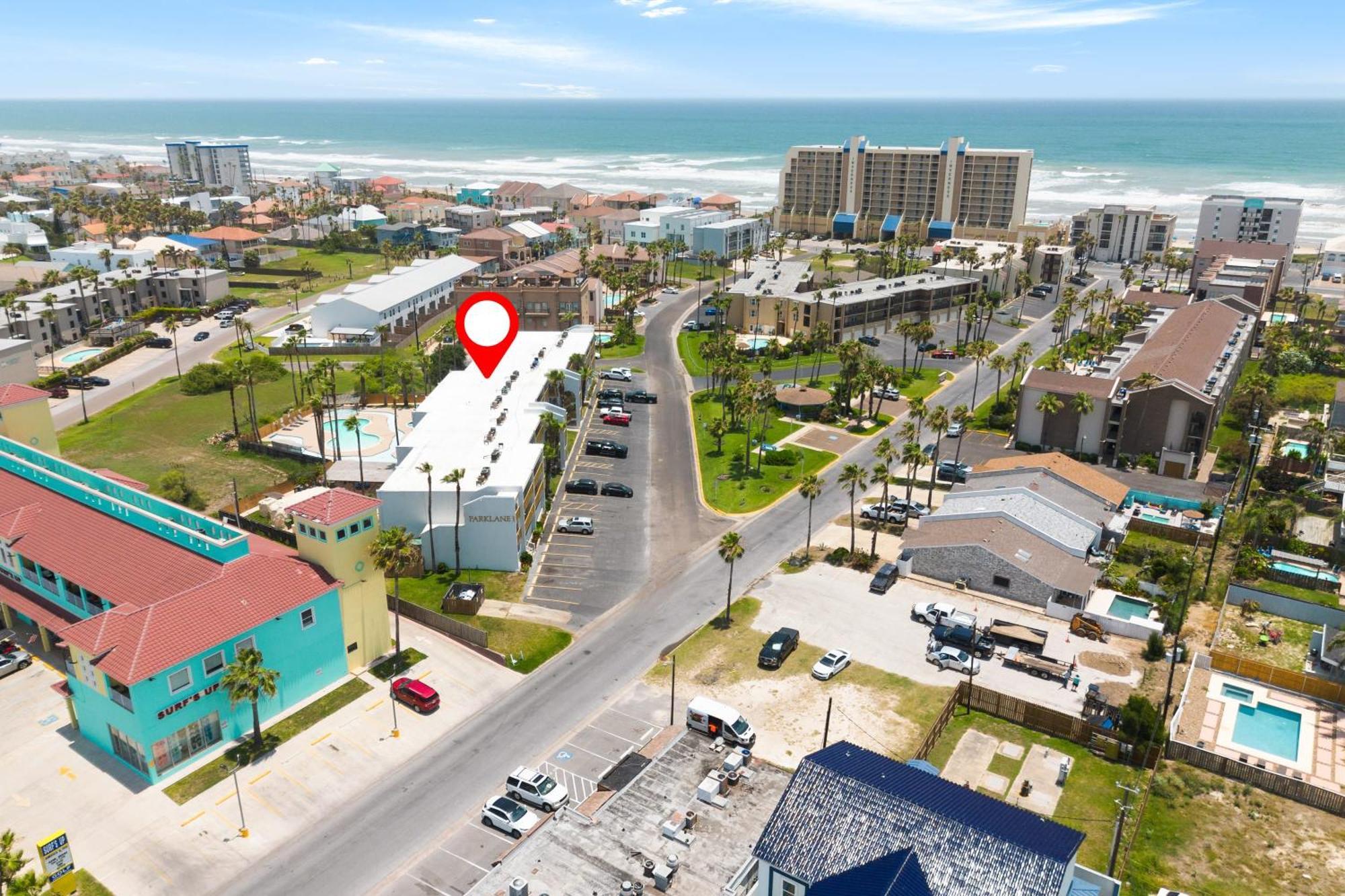 2 Bed 2 Bath Condo By Beach With Resort Pool South Padre Island Exteriör bild